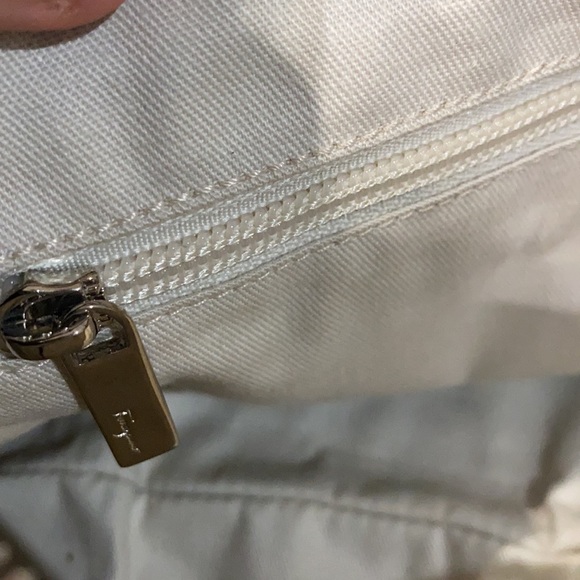 💕 Salvatore Ferragamo Italian black leather large satchel BW-21 5370 gorgeous💕 - Picture 12 of 14